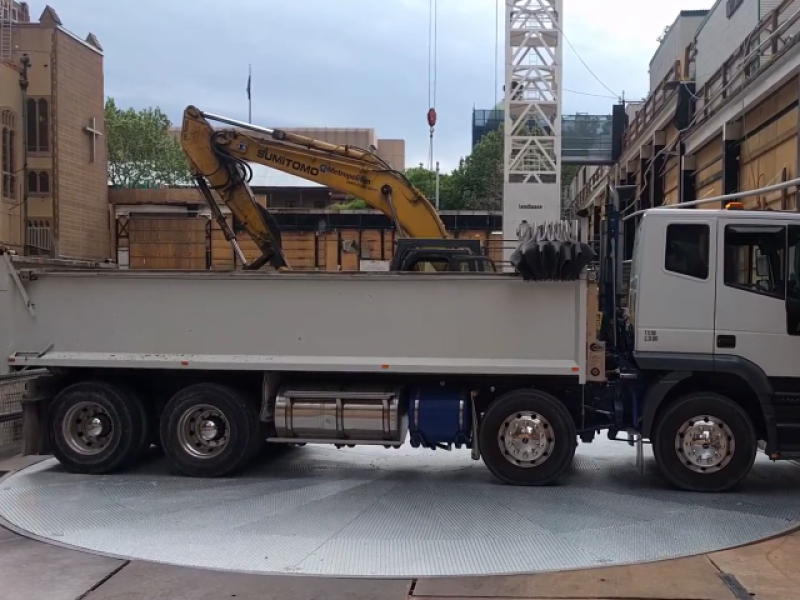 Construction Turntable